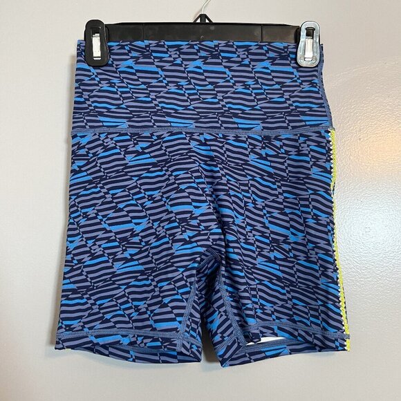 Offline by Aerie Goals Bike Shorts High Rise Blue Size M - Picture 1 of 5